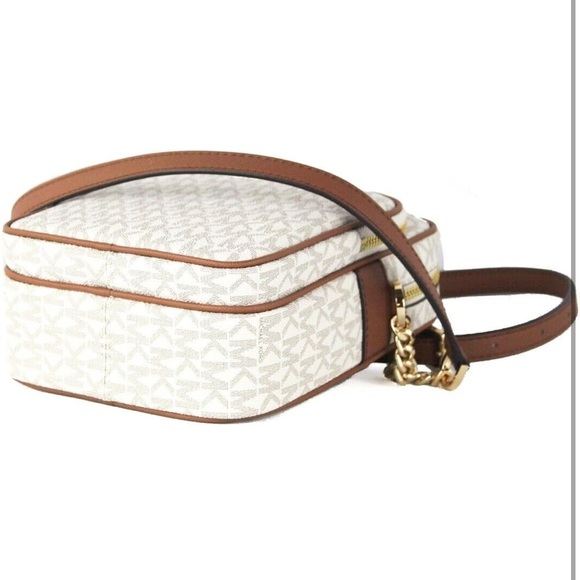 MK Jet Set Travel Medium Logo Chain Crossbody Bag NWOT - Picture 6 of 13